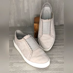 Cole Haan GrandPro Spectator Grey/Silver Scalloped Sneakers, 6